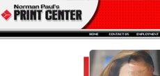 Norman Paul's Print Center Website