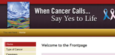 When Cancer Calls Website
